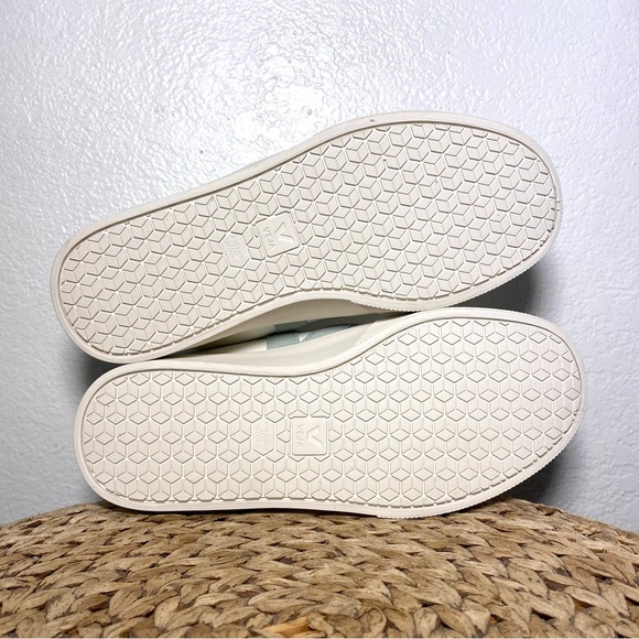 Veja campo matcha green white leather sneakers - Picture 7 of 7